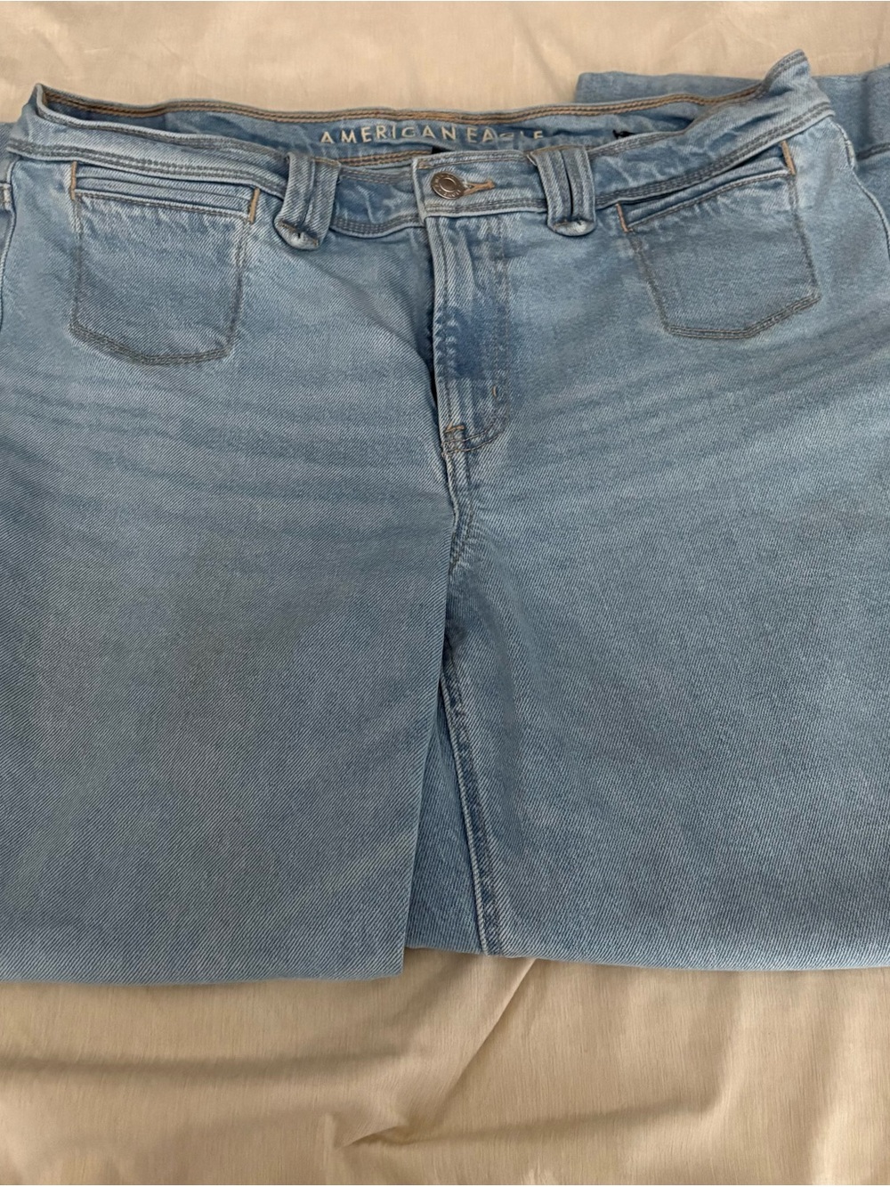American Eagle Outfitters Stovepipe high waist Jeans size 10 regular - Picture 4 of 5